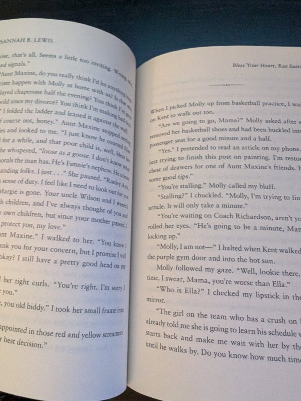 Bless Your Heart, Rae Sutton By Susannah B. Lewis Paperback Book EUC - Picture 5 of 6